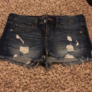 Express jean shorts